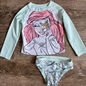 Ariel little mermaid bathing suit swim